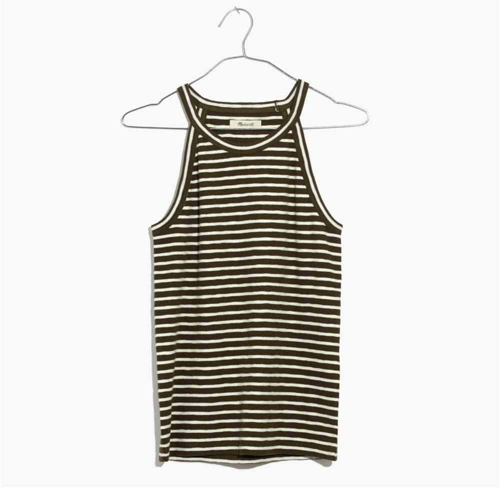 Madewell Timeoff Tank Top in Marion Stripe